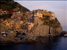 Manarola in the Setting Sun